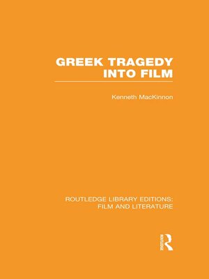 cover image of Greek Tragedy into Film